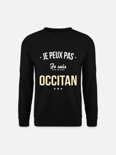 Je peux pas je suis Occitan - Sweat-shirt Unisexe - noir