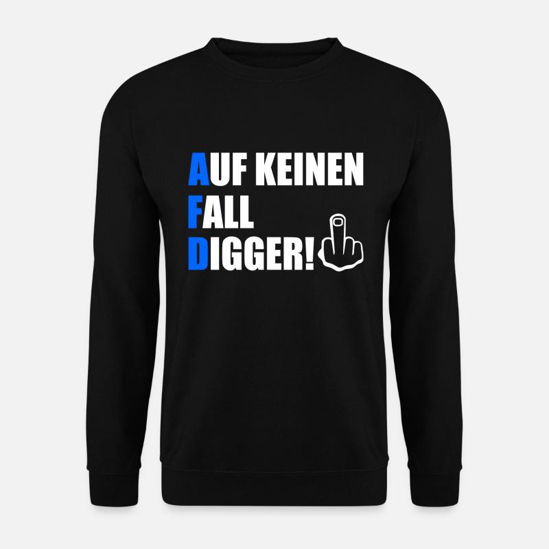 Certainement pas digga - Sweat-shirt Unisexe - noir