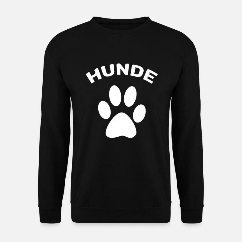 Hunde - Unisex Pullover - Schwarz
