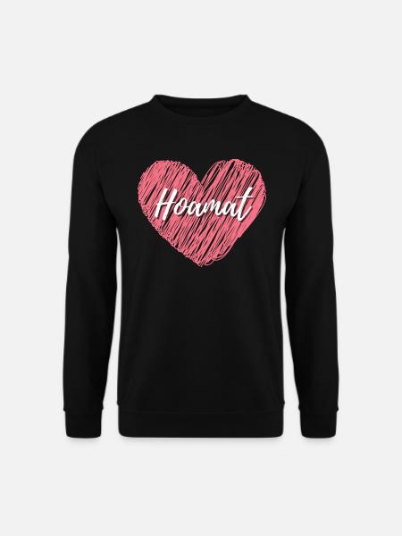 servus, dere, bayern, handschrift, bayer, bavaria, - Unisex Pullover - Schwarz