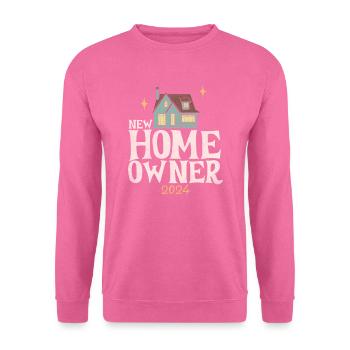 New Home Owner 2024 - Unisex Sweatshirt - pink - Front