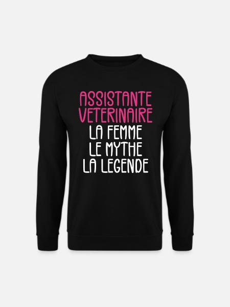 Veterinary Assistant - Unisex Sweatshirt - black
