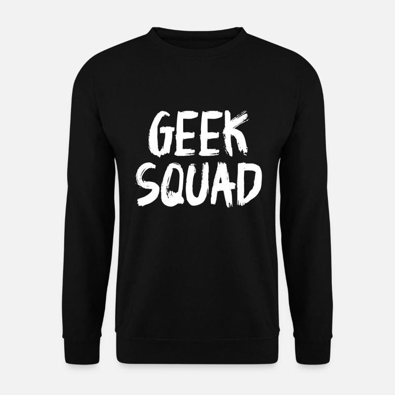 Geek Squad - Unisex Pullover - Schwarz