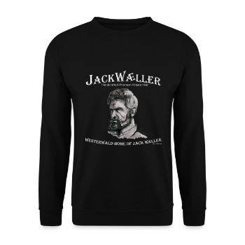 Westerwald - Chez Jack - Sweat-shirt Unisexe - noir - Devant - Alina (178cm) & Michal (187cm)