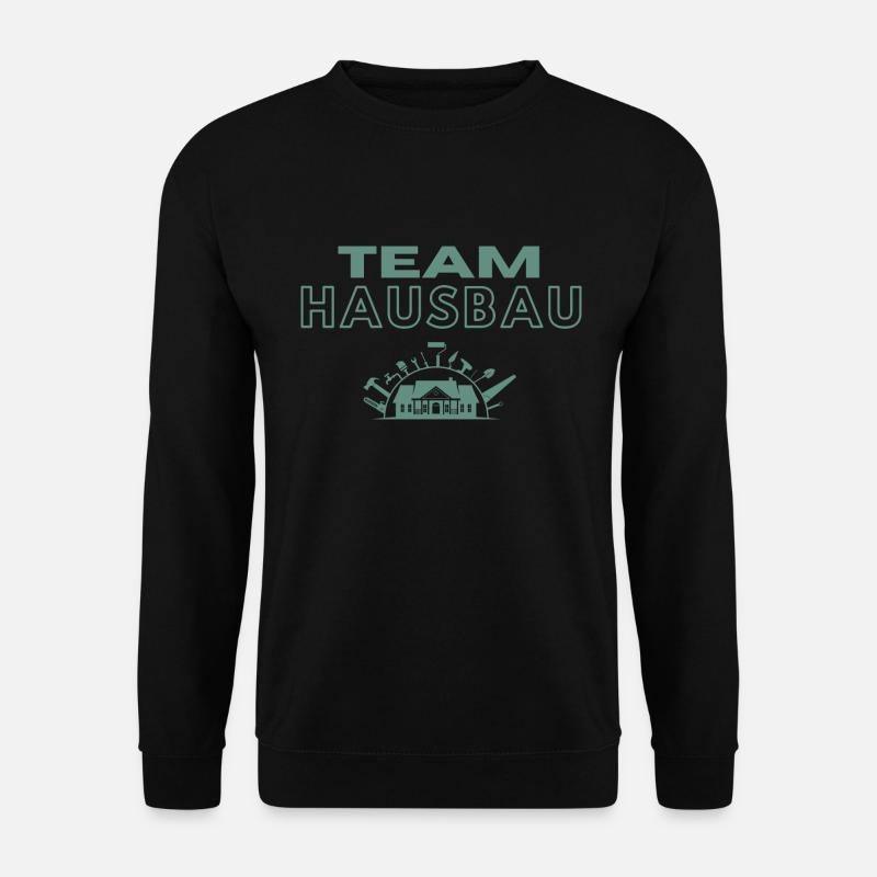 Team Hausbau - Unisex Pullover - Schwarz