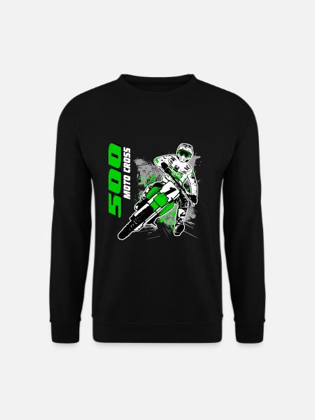 MotoCross - Supercross - MX - SX - FMX - Unisex Pullover - Schwarz