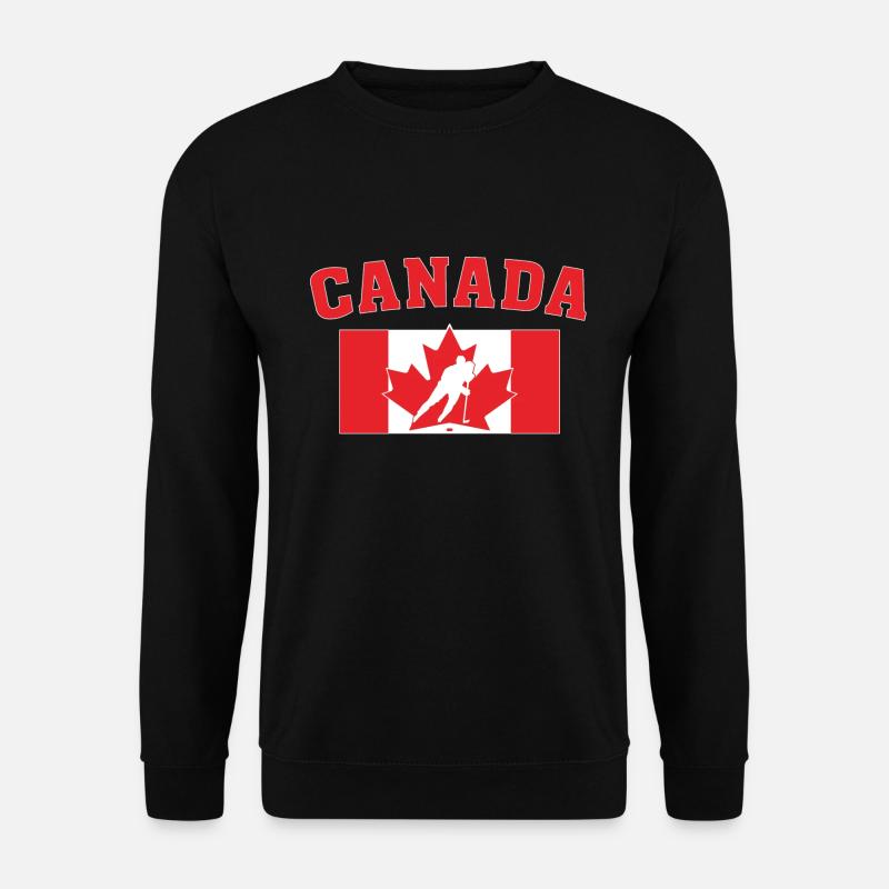 Kanada - Unisex Pullover - Schwarz