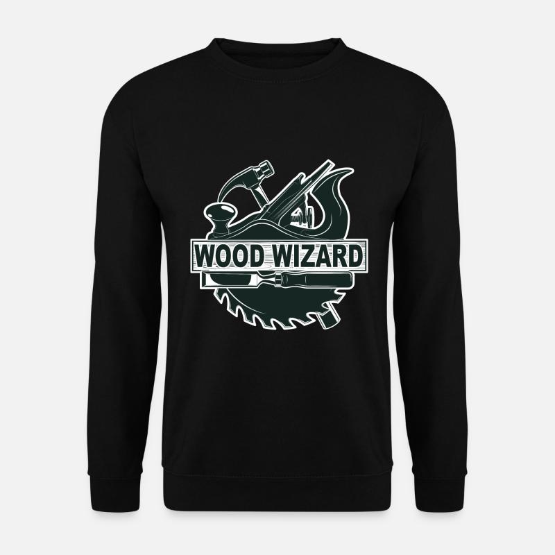 Holzbearbeitungs-Assistent - Unisex Pullover - Schwarz