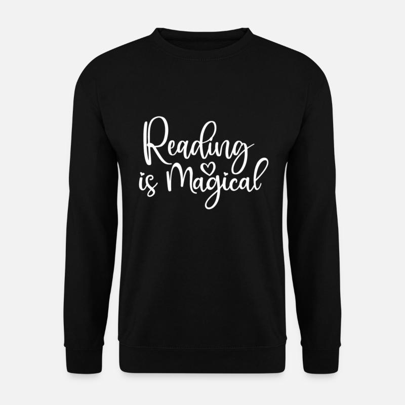 Reading Is Magical - Unisex Sweatshirt - black