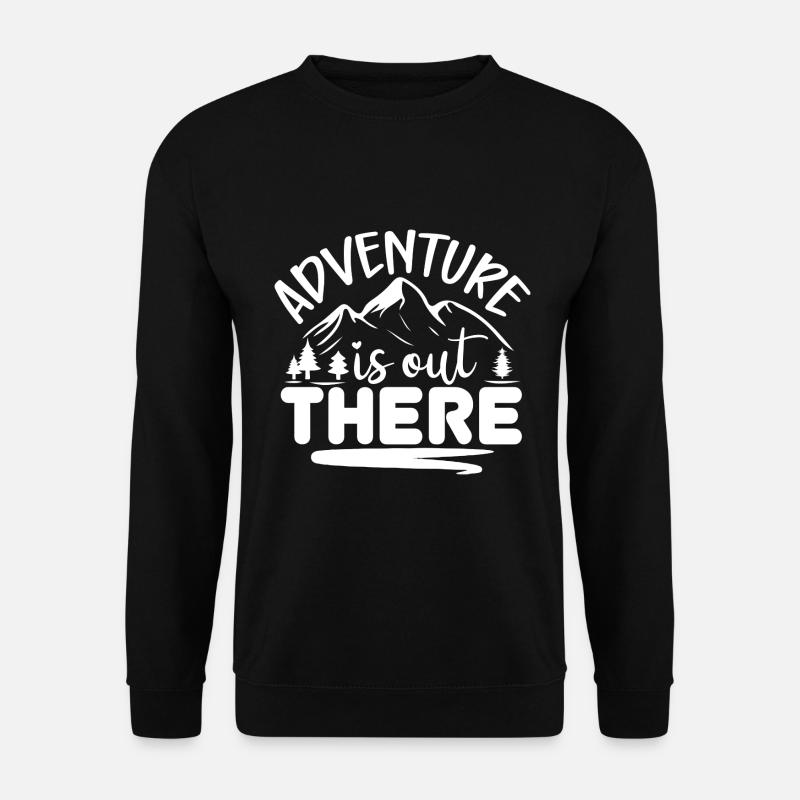 Adventure Is Out There - Unisex Sweatshirt - black
