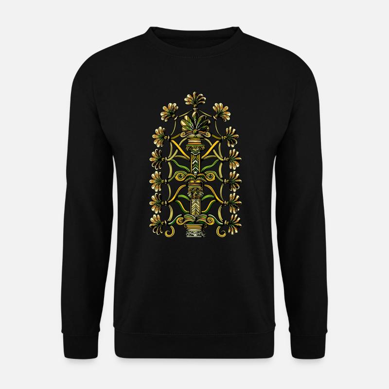 Anunnaki Tree Of Life Ancient Sacred Geometry - Unisex Pullover - Schwarz