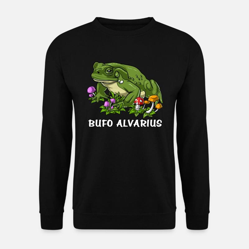 Bufo Alvarius Toad - Unisex Sweatshirt - black