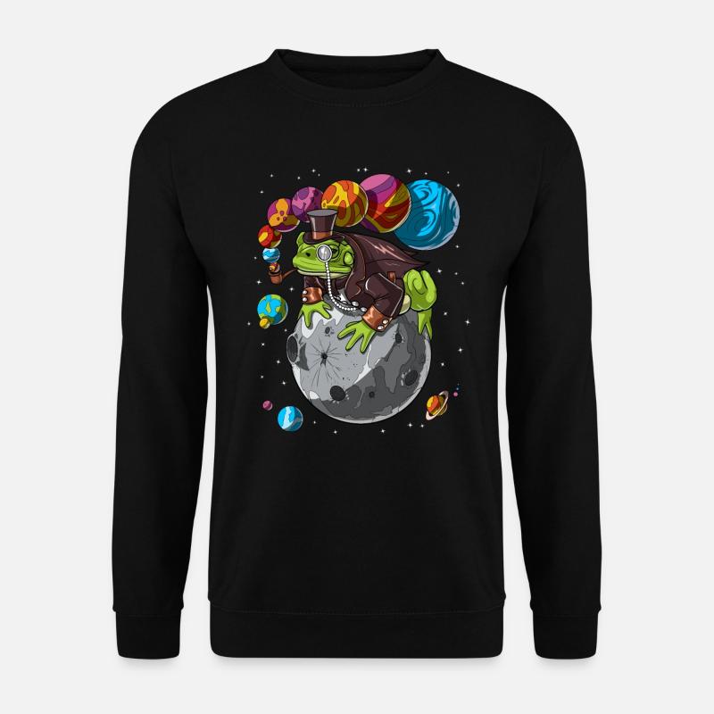 Psychedelic Bufo Alvarius Frog Trip - Unisex Sweatshirt - black