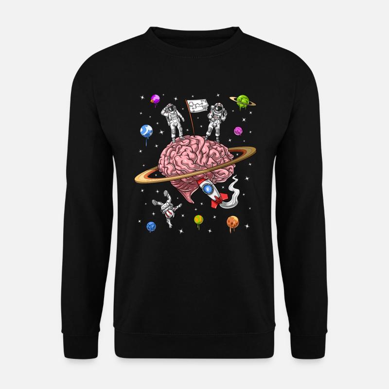 DMT Psychedelic Astronauts - Unisex Sweatshirt - black