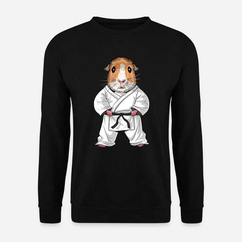 Guinea Pig Karate - Unisex Sweatshirt - black