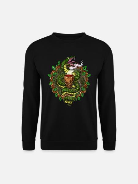 Ayahuasca Snake Trip - Unisex Sweatshirt - black