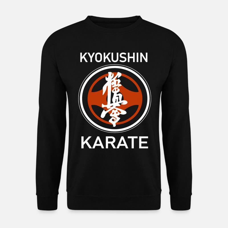 Kyokushin Karate T-Shirt - Unisex Pullover - Schwarz