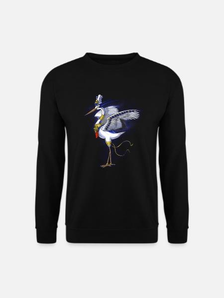 Egyptian Mythology Deity Benny - Unisex Sweatshirt - black