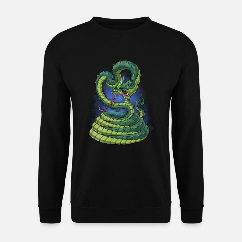 Ancient Egyptian Mythology Deity Apep - Unisex Sweatshirt - black