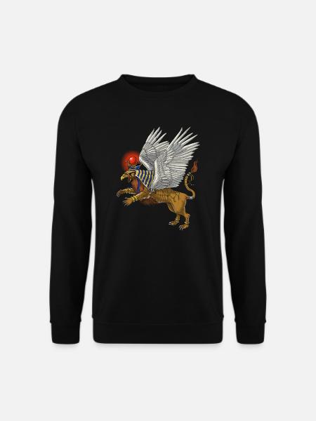 Ancient Egyptian Mythology Griffin - Unisex Sweatshirt - black