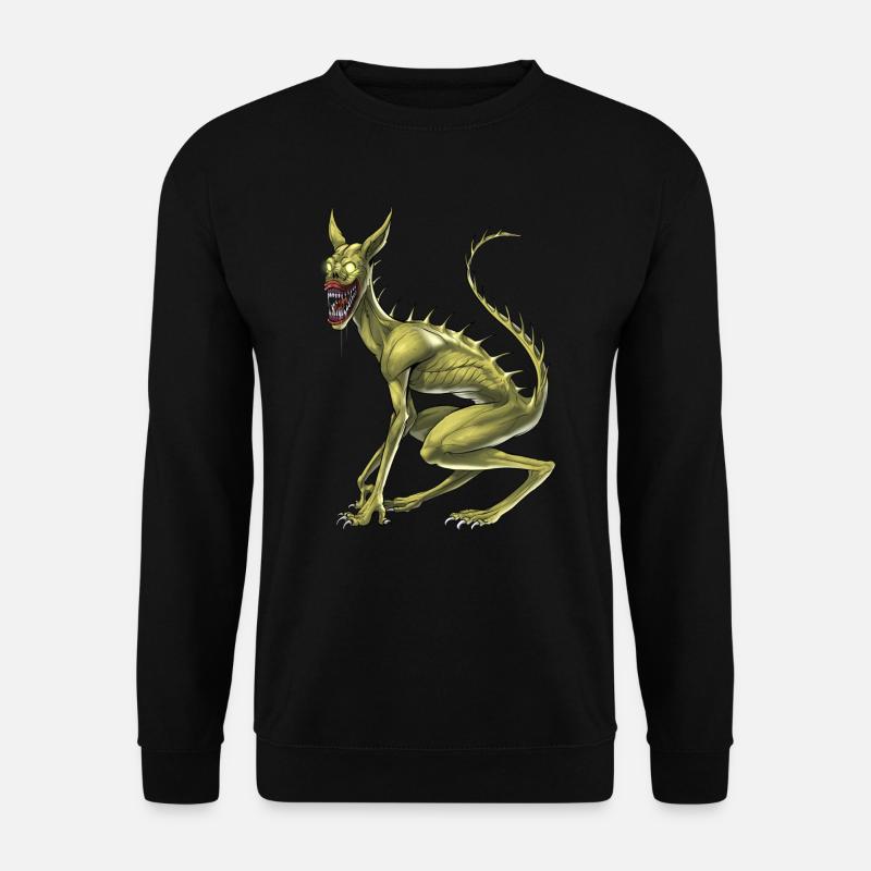 Kryptidisches Monster Chupacabra - Unisex Pullover - Schwarz