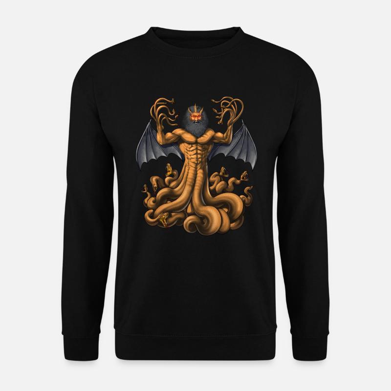 Greek Mythology Deity Typhon - Unisex Sweatshirt - black