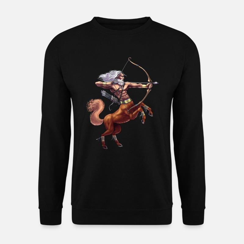 Greek Mythology Deity Centaur - Unisex Sweatshirt - black