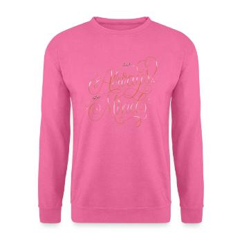 Toujours dans mon - Sweat-shirt Unisexe - rose - Devant