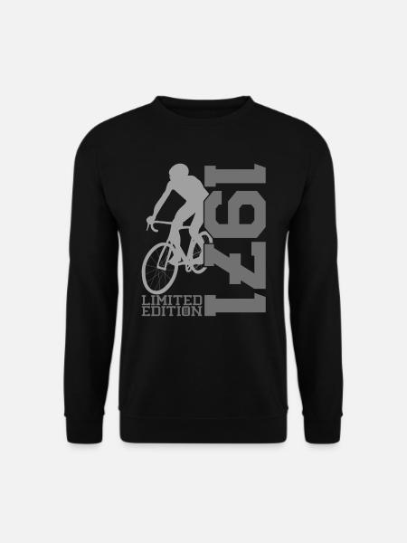1971 Limited Edition - Vintage Veloziped - Unisex Pullover - Schwarz