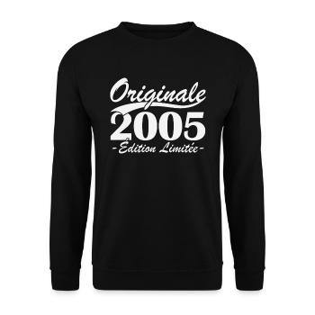 Originale 2005 édition limitée - Sweat-shirt Unisexe - noir - Devant - Alina (178cm) & Michal (187cm)