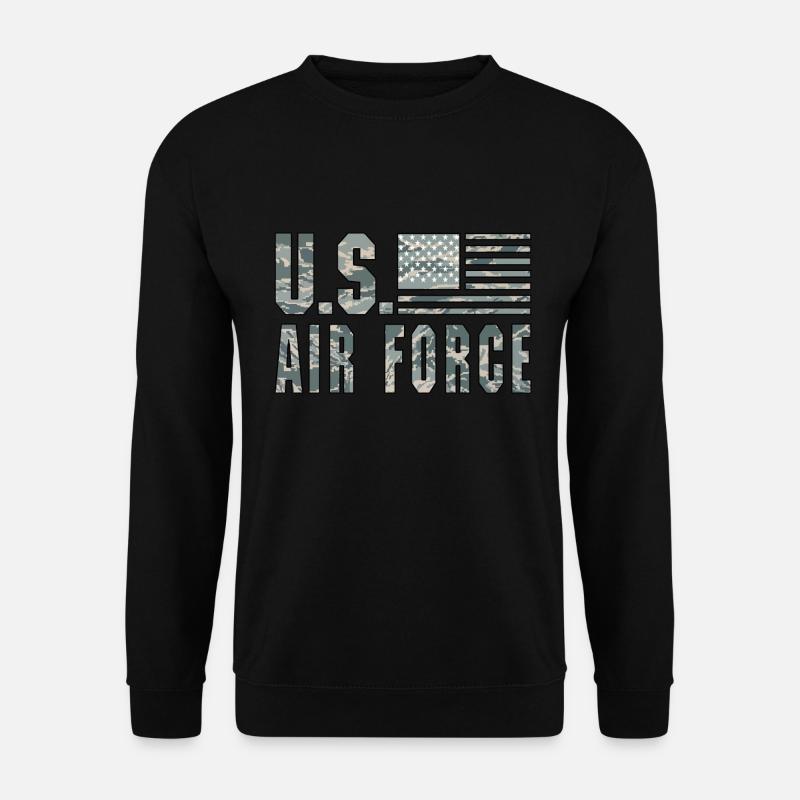 US Air Force - Unisex Pullover - Schwarz