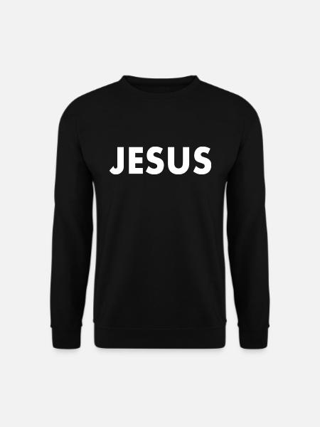 Jesus - Unisex Sweatshirt - black