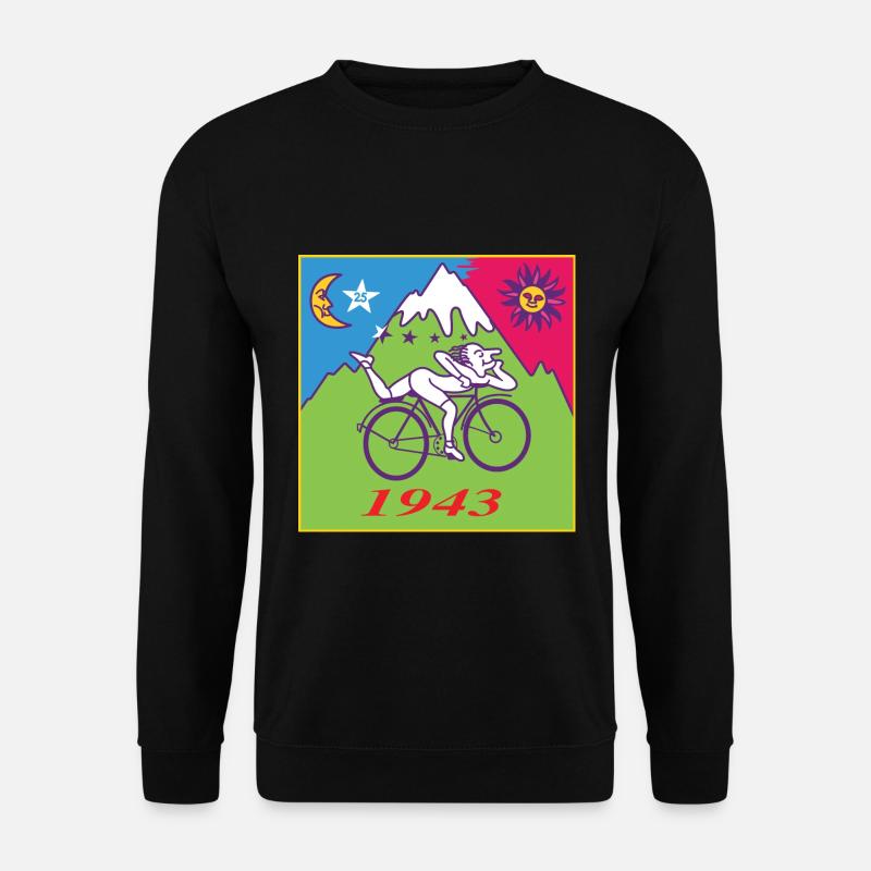 Albert Hofmann LSD 1943 Redesign - Sweat-shirt Unisexe - noir