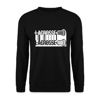 Lacrosse - Unisex Pullover - Schwarz - Vorne - Alina (178cm) & Michal (187cm)