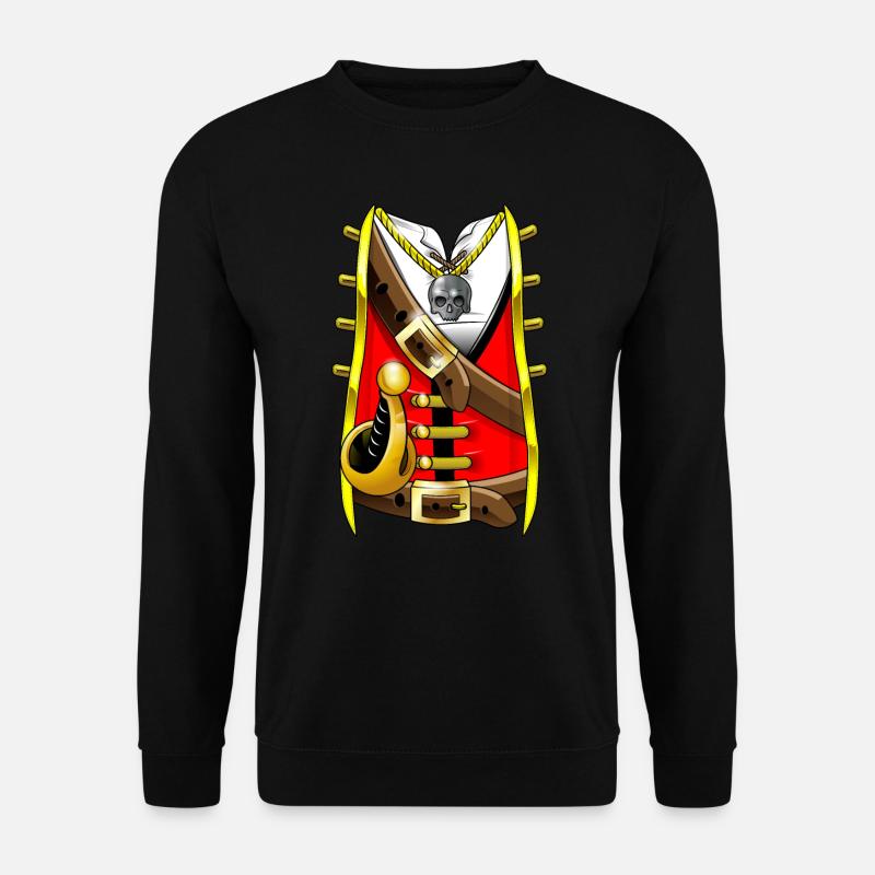 Costume de pirate Carnaval Carnaval Carnaval Carnaval - Sweat-shirt Unisexe - noir