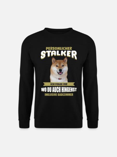 Shiba Inu Shirt - Shiba Inu Hund TShirt - Unisex Pullover - Schwarz