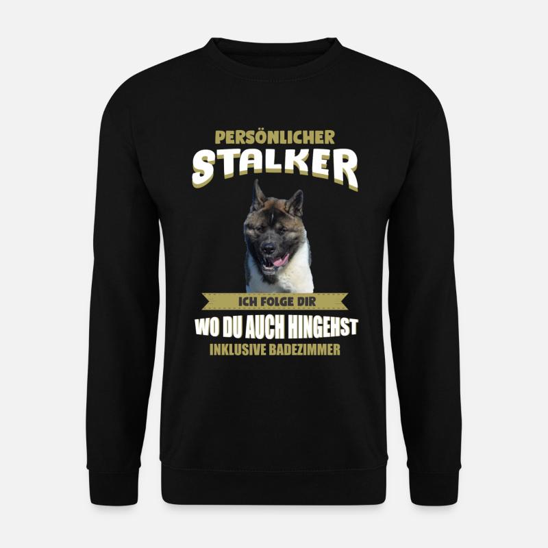 American Akita - Unisex Pullover - Schwarz