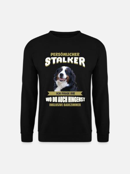 Berner Sennenhund Hund - Berner Sennenhund - Unisex Pullover - Schwarz