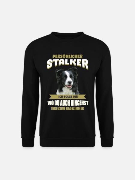 Border Collie Hund - Border Collie - Unisex Pullover - Schwarz