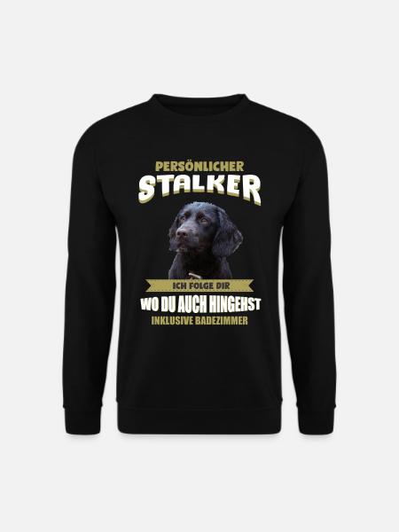 Deutscher Wachtelhund Hund - Wachtelhund - Unisex Pullover - Schwarz