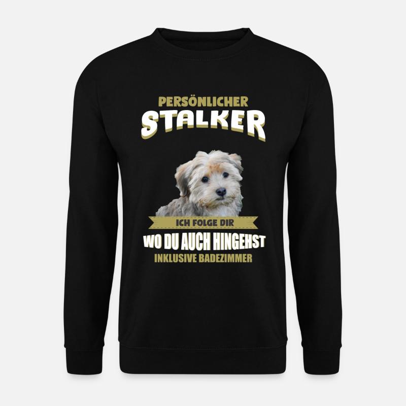 Havaneser Hund - Havaneser - Unisex Pullover - Schwarz