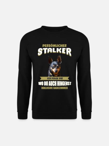Prager Rattler Hund - Prager Rattler - Unisex Pullover - Schwarz