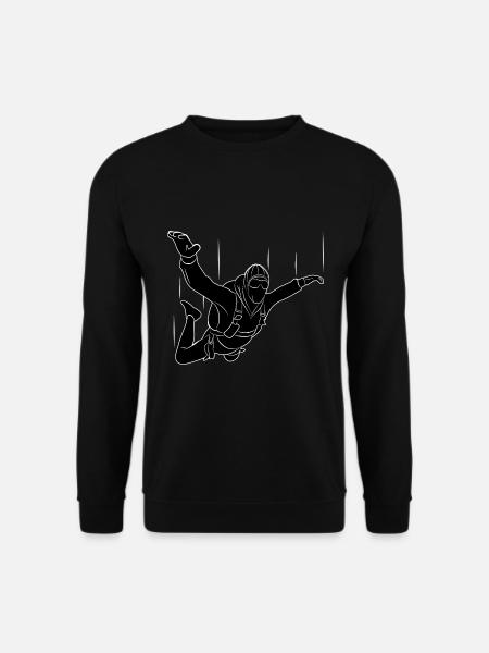 parachutiste - Sweat-shirt Unisexe - noir