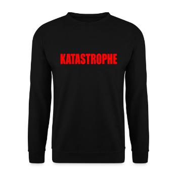 Katastrophe - Unisex Pullover - Schwarz - Vorne - Alina (178cm) & Michal (187cm)