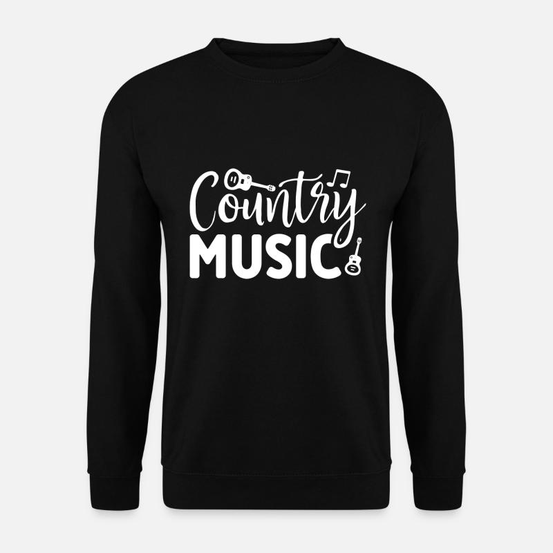 Country Music - Unisex Pullover - Schwarz