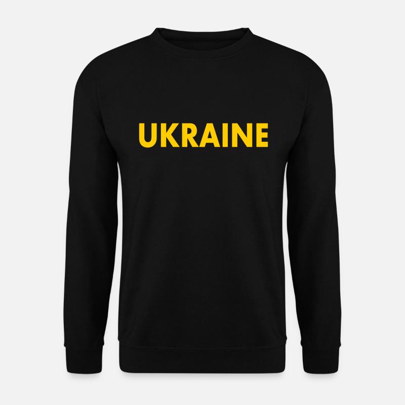 Ukraine - Unisex Pullover - Schwarz