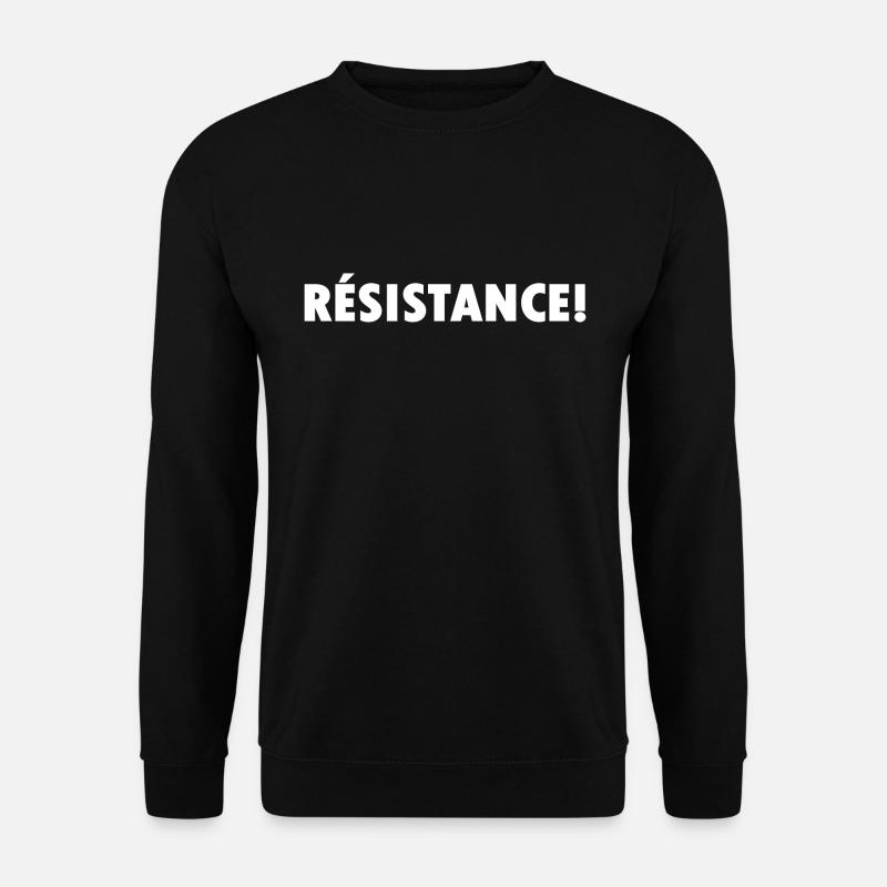 Résistance - Unisex Sweatshirt - black