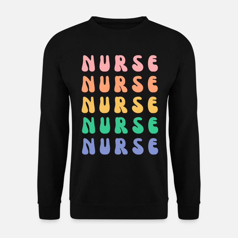 Nurse - Unisex Sweatshirt - black