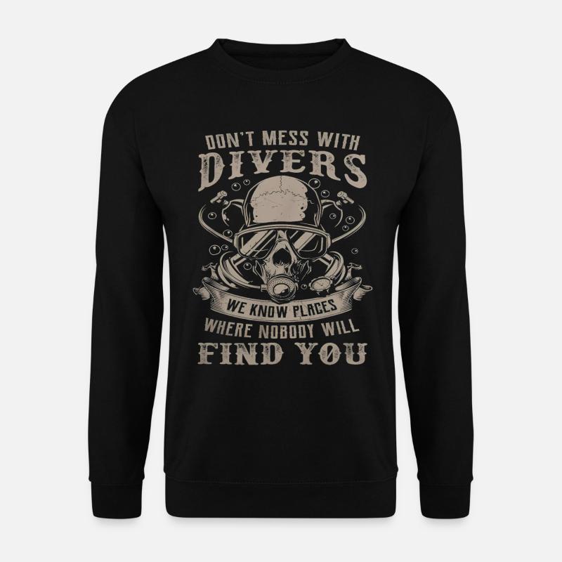 23F 0316 bk - Unisex Sweatshirt - black