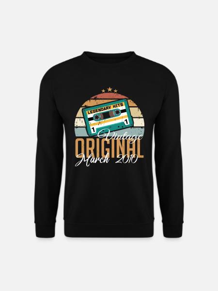 Mars 2010 - Cadeau d’anniversaire - Sweat-shirt Unisexe - noir